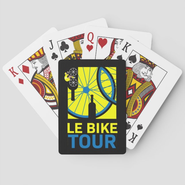 Le Bike Tour Spielkarten (Rückseite)