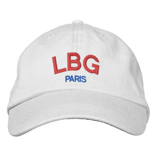 Le Bourget Airport (Paris) Hat Bestickte Kappe