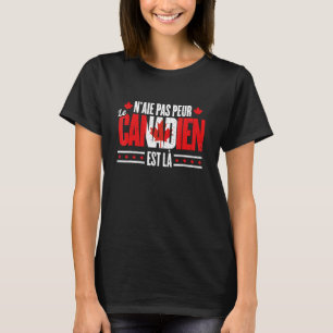 Le Canadien Est La - Proud Französisch Kanada T-Shirt