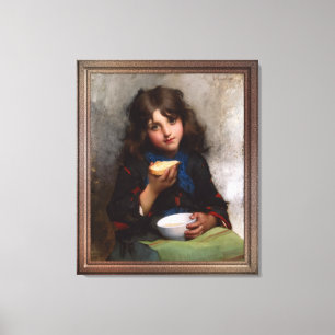 Le Casse-Croûte von Léon-Jean-Basile Perrault Leinwanddruck