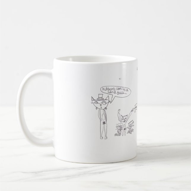 Le Cat Chat 005 Tasse (Links)