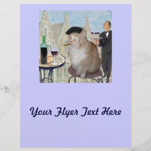 Le Cat du Café Flyer