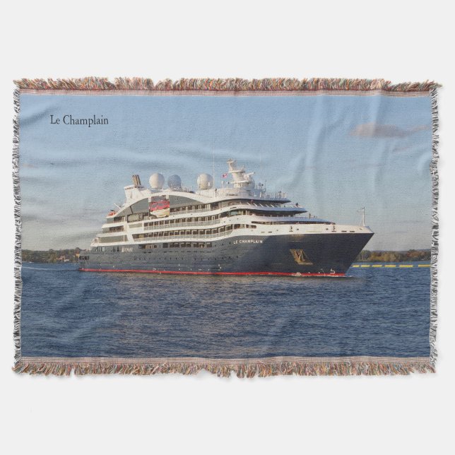 Le Champlain throw Decke (Vorderseite)