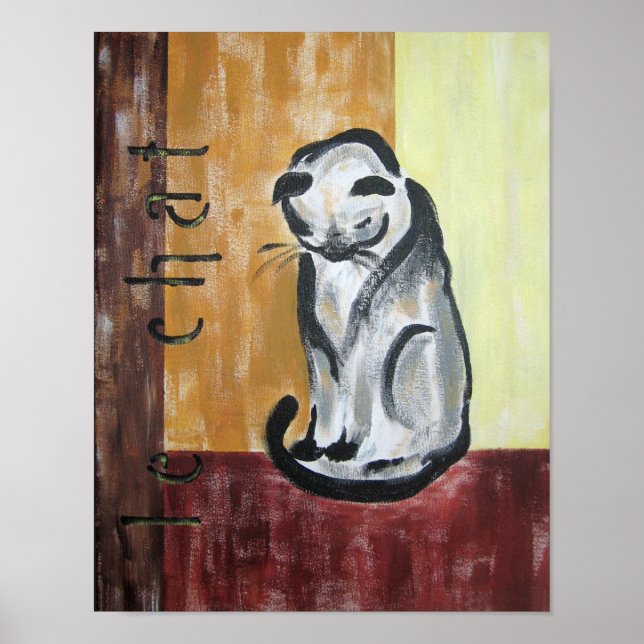 Le Chat 11x 14 Print Poster (Vorne)