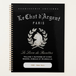 Le Chat d'Argent Personalisierter Kochplaner Planer