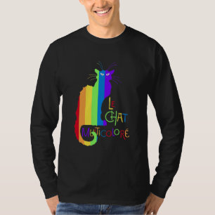 Le Chat Multicoloré T-Shirt
