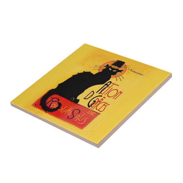 Le Chat Noir - Aktion De Grâces Fliese (Seite)