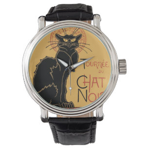 Le Chat Noir Art Nouveau Armbanduhr