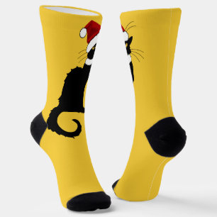 Le Chat Noir Christmas Socken