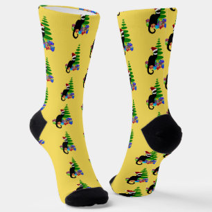 Le Chat Noir Christmas Socken