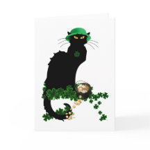 Le Chat Noir Clover St. Patrick's Day
