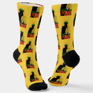 Le Chat Noir Clover St. Patrick's Day Socken