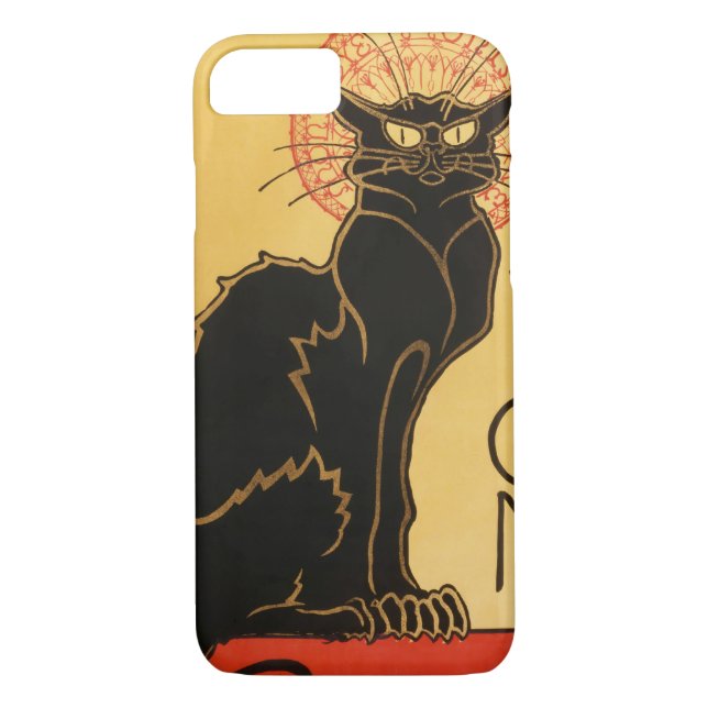 Le Chat Noir iPhone 7 Fall Case-Mate iPhone Hülle (Rückseite)
