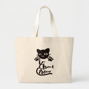 Le Chat Noir Jumbo Stoffbeutel