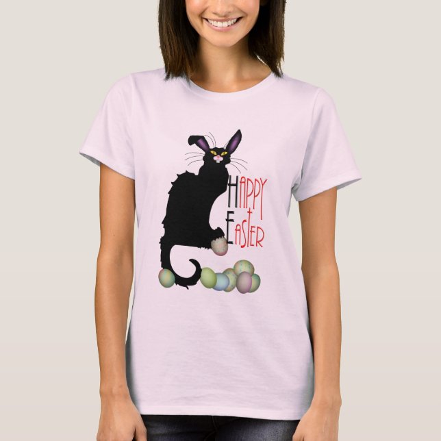 Le Chat Noir Oaster T-Shirt (Vorderseite)
