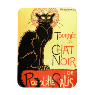 Le Chat noir, Original-Reklametafel Magnet
