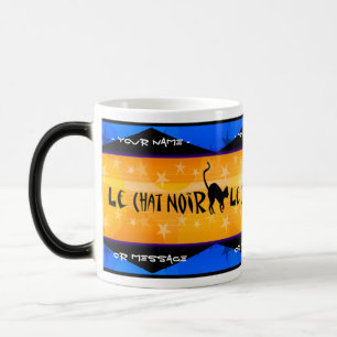 Le Chat Noir (Personalisiert Magische Tasse) Verwandlungstasse