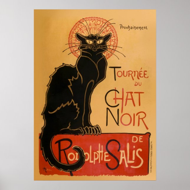 Le Chat Noir Poster (Vorne)
