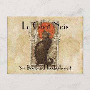 Le Chat Noir Postkarte