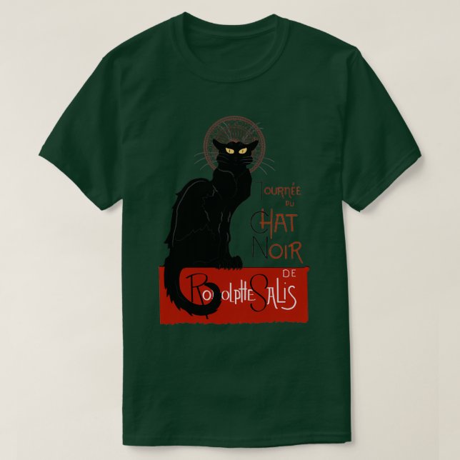 Le Chat Noir Reproduction T-Shirt (Design vorne)