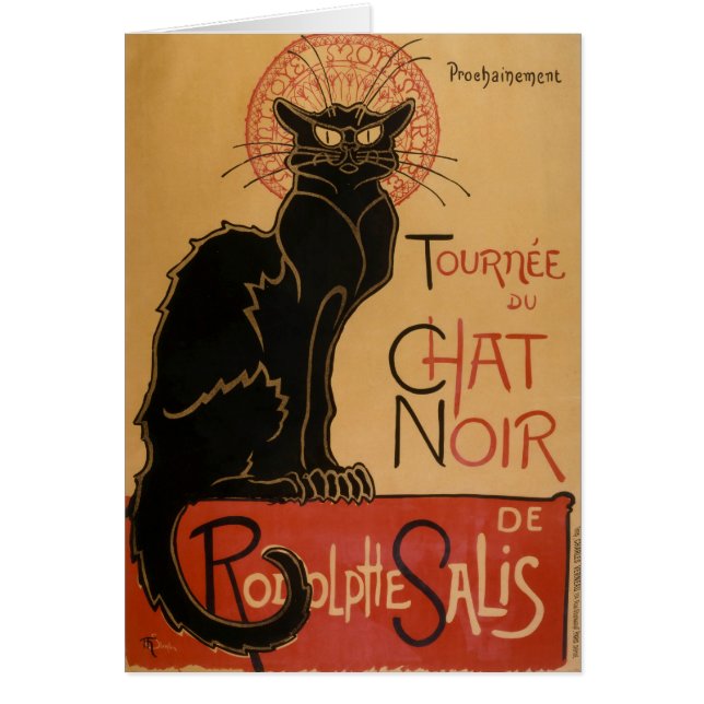 Le Chat Noir - Steinlen (Vorne)