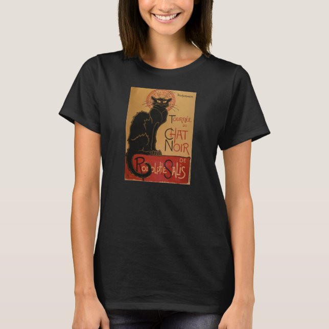 Le Chat Noir T - Shirt (Vorderseite)