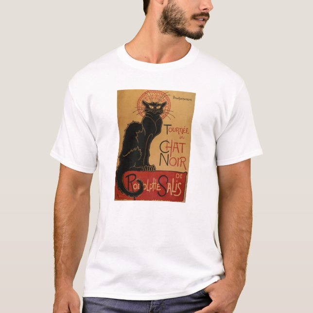 Le Chat Noir T-Shirt (Vorderseite)