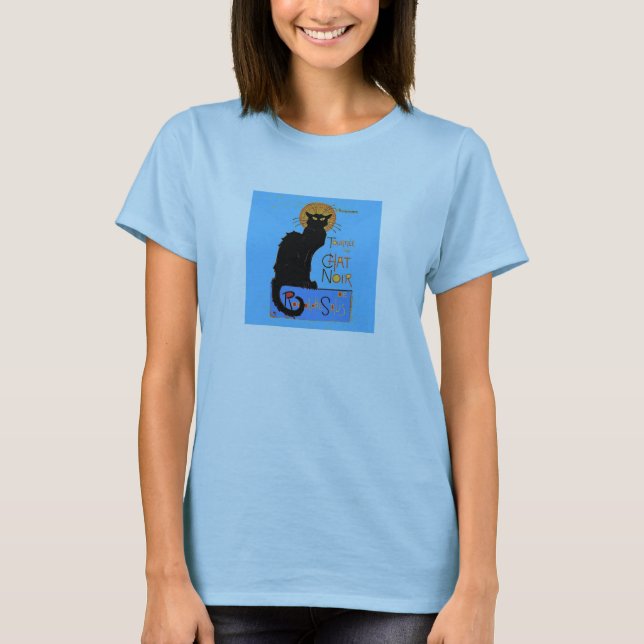 Le Chat Noir T-Shirt (Vorderseite)