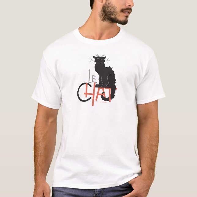Le Chat Noir T-Shirt (Vorderseite)