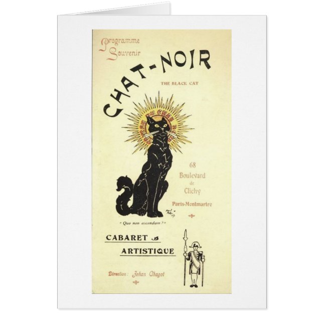 Le Chat Noir The Black Cat (Vorne)