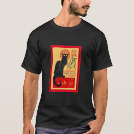 Le Chat Noir, The Black Cat, Art T-Shirt