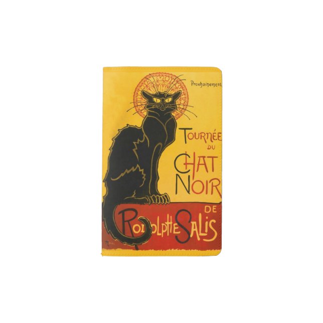 Le Chat Noir The Black Cat Moleskine Taschennotizbuch (Vorderseite)