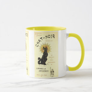 Le Chat Noir The Black Cat Tasse