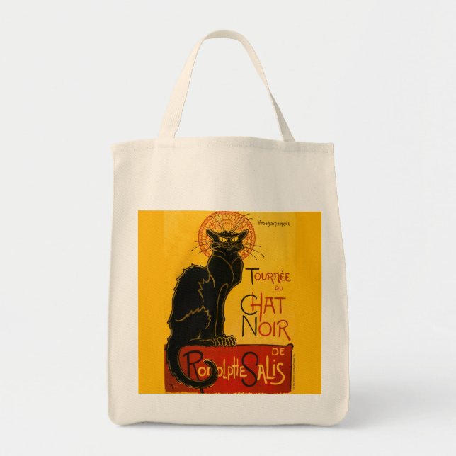 Le Chat Noir The Black Cat Tragetasche (Vorne)