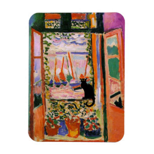 Le Chat Noir und The Open Window von Matisse Magnet