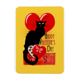 Le Chat Noir Valentine's Day Magnet