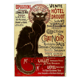 Le Chat Noir, Vente Hôtel Drouot