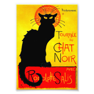 Le Chat Noir Vintag Fotodruck