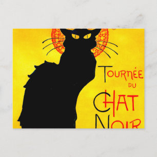 Le Chat Noir Vintag Postkarte