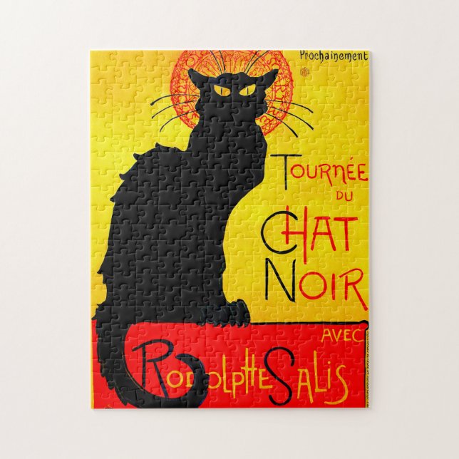 Le Chat Noir Vintag Puzzle (Vertikal)