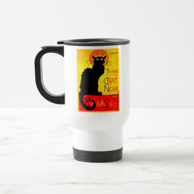 Le Chat Noir Vintag Reisebecher (Links)