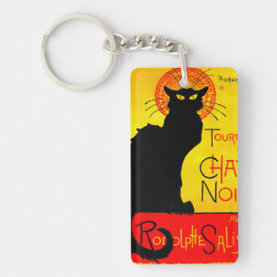 Le Chat Noir Vintag Schlüsselanhänger