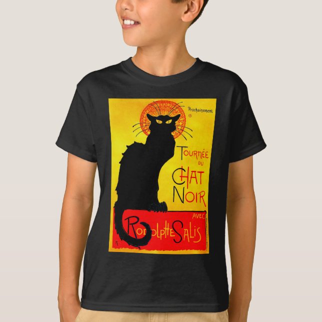 Le Chat Noir Vintag T-Shirt (Vorderseite)