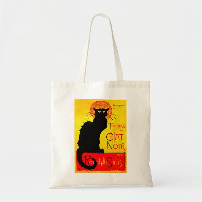 Le Chat Noir Vintag Tragetasche (Vorne)