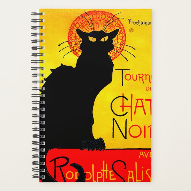 Le Chat Noir Vintage Planer (Vorderseite)