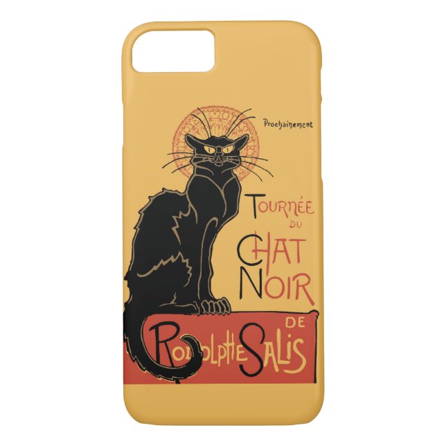 Le Chat Noir von Steinlen Case-Mate iPhone Hülle (Rückseite)
