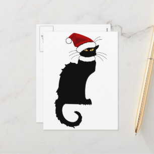 Le Chat Noir Weihnachtsmannmütze Weihnachten