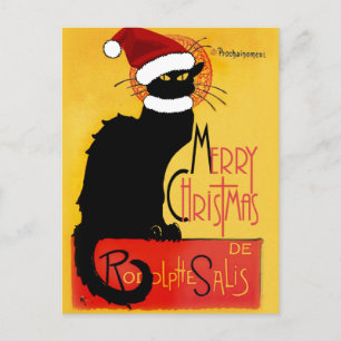 Le Chat Noir Weihnachtsmannmütze Weihnachten