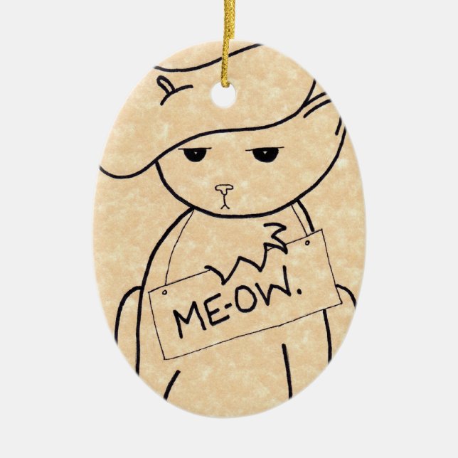 Le Chat Ornament (Vorne)