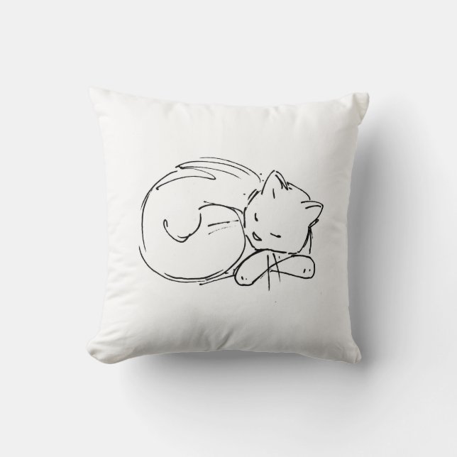 Le Chat Pillow Kissen (Vorderseite)